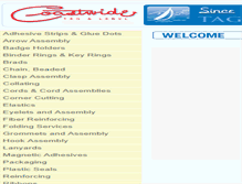 Tablet Screenshot of coastwidetag.com